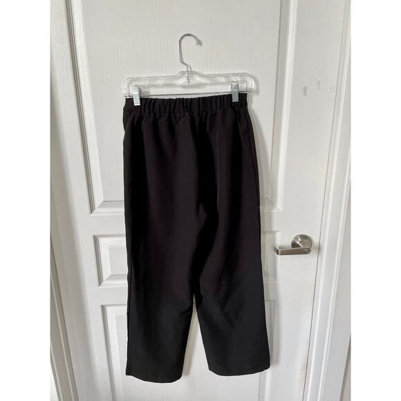 Tiger Mist Highway Culottes Cropped Pants Track Stripe Black Small - Picture 5 of 11